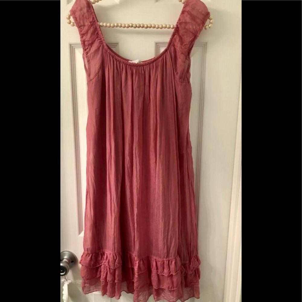 Made in Italy dress cute silky dress